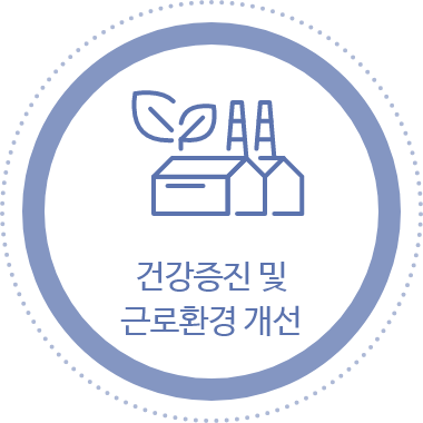 건강증진 및 근로환경 개선